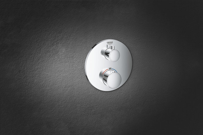 Термостат прихованого монтажу на 2 споживача Grohe Grohtherm Convent. Concealed (24076000)