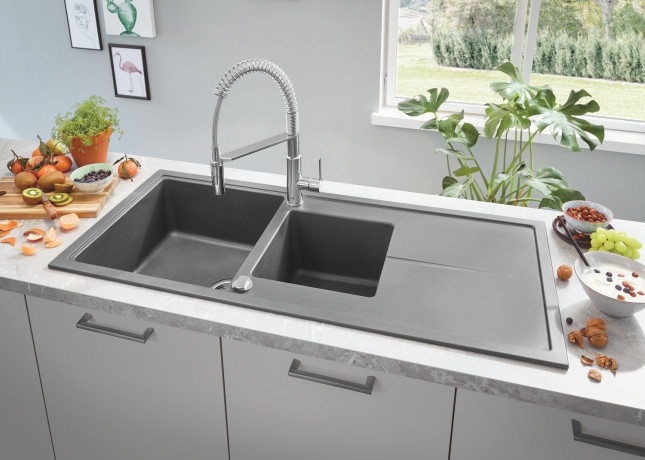 Композитна мийка для кухні Grohe K400 (31643AT0)