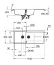 Композитна мийка для кухні Grohe K400 (31643AT0)