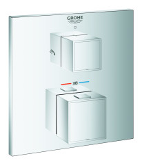 Термостат прихованого монтажу на 2 споживача Grohe Grohtherm Cube (24154000)