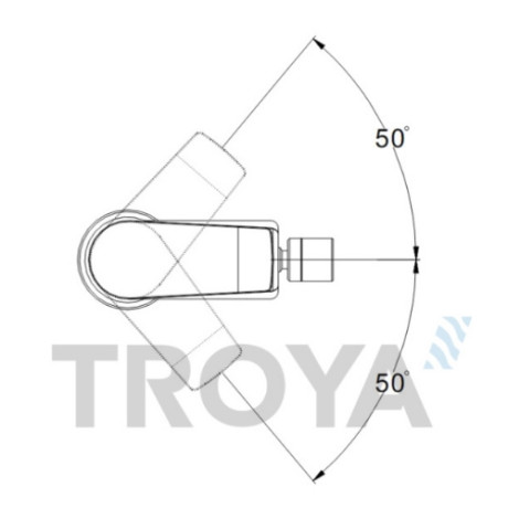 ЗМІШУВАЧ ДЛЯ БІДЕ ZEGOR (TROYA) FOB2-A134