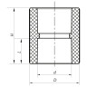 З'єднувальна муфта 75 PPR KOER K0195.PRO (KP2560)
