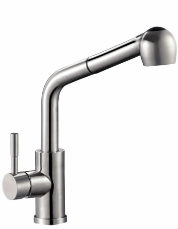 Смеситель для кухни с выдвижной лейкой ZEGOR(TROYA) SAP4-E097