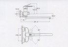 Смеситель для ванны ZEGOR (TROYA) Z63-NGB-A185