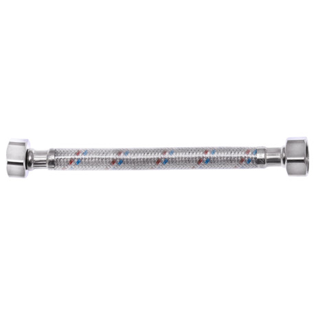 Гнучкий шланг для підключення води гайка 1/2'' - гайка 1/2'' (80