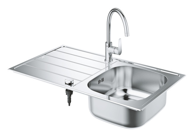 Комплект кухонної мийки і змішувача Grohe K200 (31562SD1)