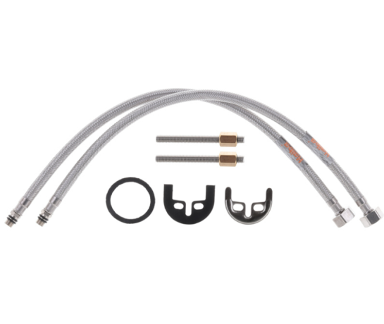 Смеситель для кухни Haiba MAGIC 004 с черной ручкой HB0687