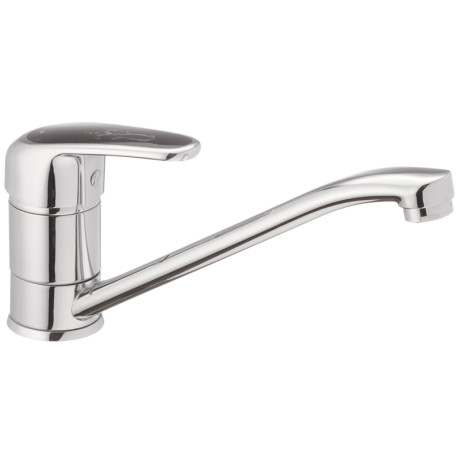 Смеситель для кухни Haiba MAGIC 004 с черной ручкой HB0687