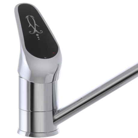 Смеситель для кухни Haiba MAGIC 004 с черной ручкой HB0687