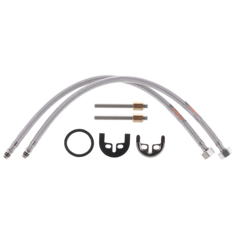 Смеситель для кухни Haiba MAGIC 004 с черной ручкой HB0687