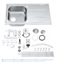 Мийка для кухні із нержавіючої сталі Grohe K400 (31566SD0)