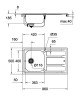 Мийка для кухні із нержавіючої сталі Grohe K400 (31566SD0)