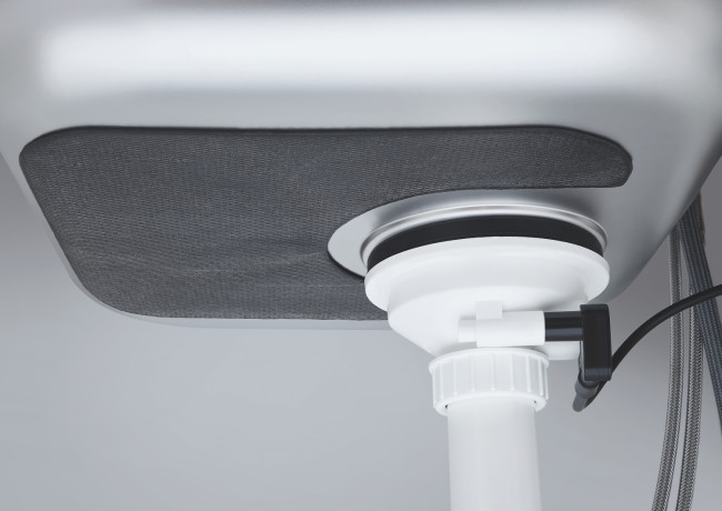 Мийка для кухні із нержавіючої сталі Grohe K400 (31566SD0)