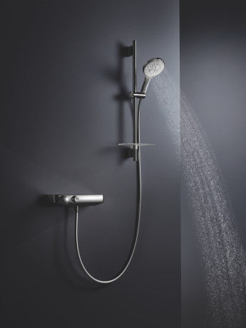 Душовий гарнітур зі штангою, 3 режими струменю Grohe Rainshower SmartActive (26546000)