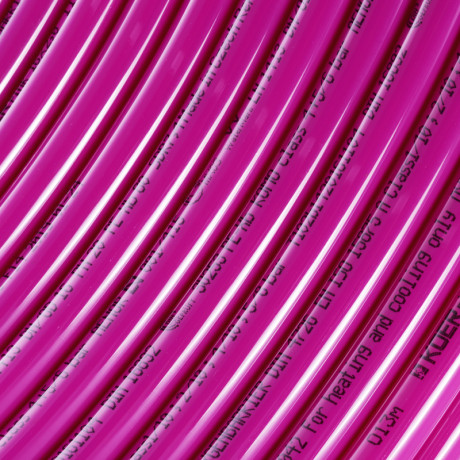 Труба для теплої підлоги з кисневим бар'єром Koer PEX-B EVOH 16*2,0 (pink) (300 м) (KR2866)