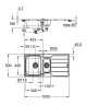 Мийка для кухні із нержавіючої сталі Grohe K500 (31572SD1)