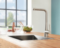Змішувач для кухні з висувним виливом Grohe Zedra (32553DC2)
