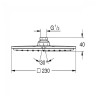 Верхній душ d 230 мм Grohe Rainshower Allure 230 (27479000)