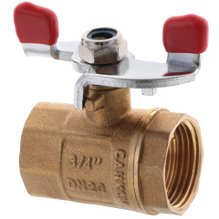 Кран кульовий СК 3/4" ГГМ Б/Н art. 602 (WP2919)