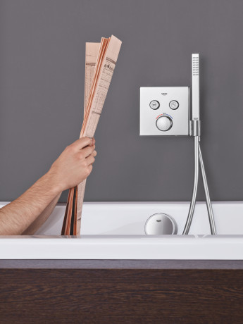 Термостат прихованого монтажу на 2 споживача Grohe Grohtherm SmartControl (29125000)