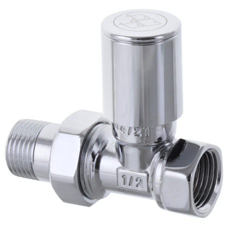 Кран для рушникосушки прямий Koer KR.532 - 1/2" (Продається по 2 шт.) (KR3074)