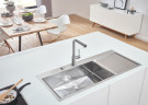 Мийка кухонна Grohe EX Sink K1000 (подвійне крило зліва) (31581SD0)