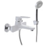 Смеситель для ванны с коротким носиком MIXXUS NEVADA 009 EURO White (MI5800)