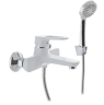 Смеситель для ванны с коротким носиком MIXXUS NEVADA 009 EURO White (MI5800)