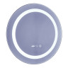 Дзеркало Mixxus Plain MC02-60 (годинник, LED-підсвічування, антизапотівання) (MI6012)