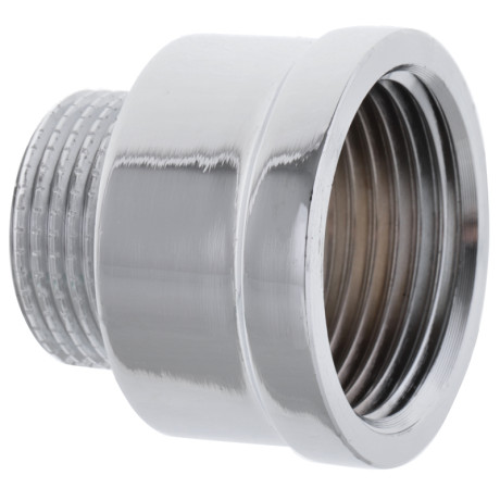 Перехідник (коннектор) 3/4 "х1" (хром) Koer KF.A0810.CHR (KF0136)