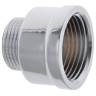 Перехідник (коннектор) 3/4 "х1" (хром) Koer KF.A0810.CHR (KF0136)