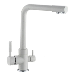 Змішувач для кухонного миття та фільтрованої питної води ZEGOR(TROYA) SAF18-A092KW