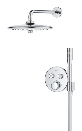 Прихована душова система з Euphoria 260 Grohe Grohtherm SmartControl (34867000)