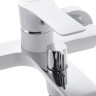 Смеситель для ванны с короткий излив MIXXUS PREMIUM EVA 009 EURO White (MI5811)