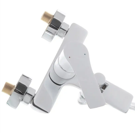 Смеситель для ванны с короткий излив MIXXUS PREMIUM EVA 009 EURO White (MI5811)