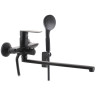 Смеситель для ванны HAIBA ALEX 006 EURO Black (HB3925)