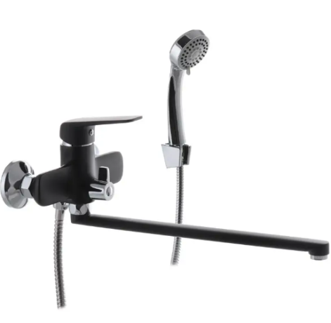 Смеситель для ванны MIXXUS OREGON 006 EURO Black (MI5915)