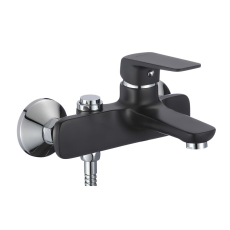 Смеситель для ванны с коротким носиком MIXXUS OREGON 009 EURO Black (MI5916)