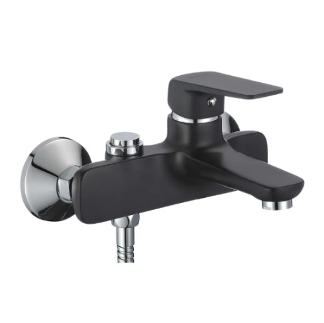 Смеситель для ванны с коротким носиком MIXXUS OREGON 009 EURO Black (MI5916)