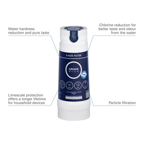 Фільтр, головка для фільтра та витратомір Grohe RED (40438001)