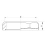 Контрольна гайка 3/4" Koer KF.K08 (KF0002)