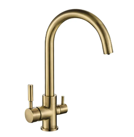 Смеситель для кухни с двумя водой MIXXUS PREMIUM MAFIN 021 (BRONZE) (MI5932)