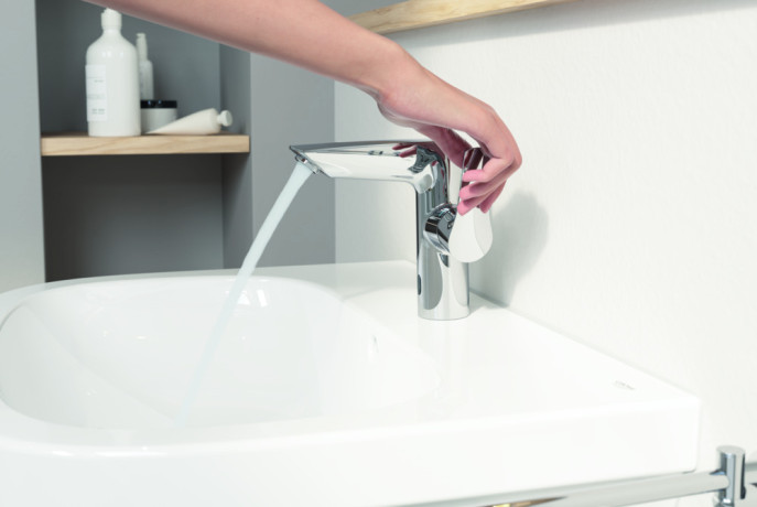 Змішувач для раковини з сенсорним керуванням Grohe Eurosmart New (23975003)