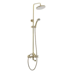 Душевая колонна со смесителем MIXXUS PREMIUM RETRO BRONZE-009-J (MI1655)