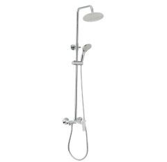 Душевая колонна со смесителем MIXXUS PREMIUM SOFIA White/Chr-009-J (MI1667)