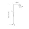 Душевая колонна с термостатическим смесителем MIXXUS PREMIUM TERMO 003-J (MI2847)