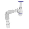 Сифон для умивальника Zerix SU-01 1 1/4"x40 з литим випуском (ZX4947)