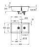 Композитна мийка для кухні Grohe K700 (31658AT0)