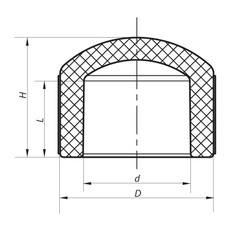 Заглушка поліпропіленова 20 PPR KOER K0059.PRO (KP0070)