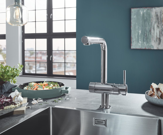 Мийка для кухні із нержавіючої сталі Grohe K700 (31726SD0)
